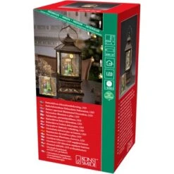 Konstsmide LED Schneelaterne Mit Pärchen Wassergefüllt 1 Warmweiße LED Innen -Konstsmide Verkäufe 09 000 led schneelaterne 1