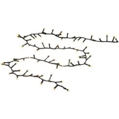 Konstsmide Micro LED Compactlights 1500 Gefrostete Bernsteinfarbene Dioden Außen