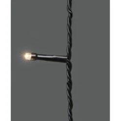 Konstsmide LED Lichtervorhang "Qualle" Schwarz 400 Warm-Weiße Dioden Außen IP44 -Konstsmide Verkäufe 122775 1533 3