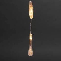 Konstsmide LED Lichtervorhang Tropfenform 400 Bernsteinfarbene Dioden Außen IP44 -Konstsmide Verkäufe 122778 1533 3