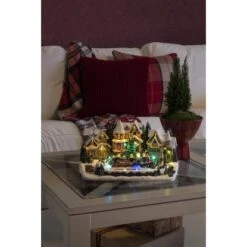 Konstsmide LED Weihnachtsszene Mit Musik 36 Bunte Dioden Innen Batteriebetrieben -Konstsmide Verkäufe 122781 1533 3