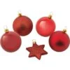 Weihnachtskugel-Set 50-teilig Rot -Konstsmide Verkäufe 124054161 S01 110314 RET01