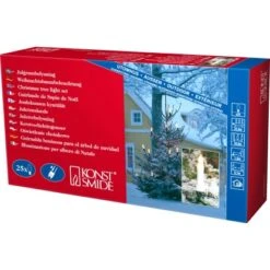 Konstsmide Lichterkette Kerzen 25 Warmweiße Topbirnen Innen Und Außen