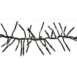 LED Büschellichterkette 576 Warmweiße LEDs 8 Funktionen Innen Und Außen