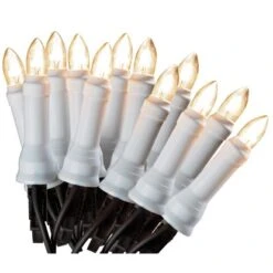 Baumkerzen-Lichterkette 20 Lichter Warmweiß