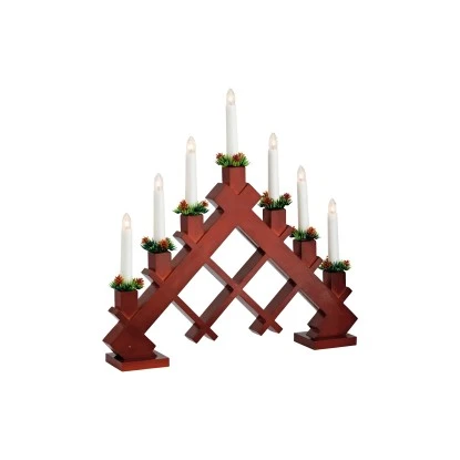 Schwippbogen 7 Lichter Holz Dunkelbraun 3 Schwippbogen 7 Lichter Holz Dunkelbraun