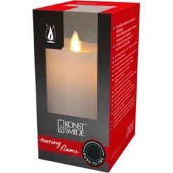 Konstsmide LED Echtwachskerze 3D Flamme Mit Geschmolzener Kante -Konstsmide Verkäufe 385710 1533 1601115 8