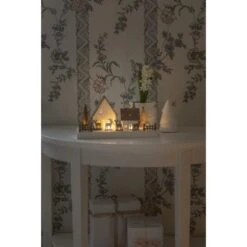 Konstsmide LED Holzsilhouette Waldhäuser Mit Rentieren -Konstsmide Verkäufe 385792 1533 3282210 4