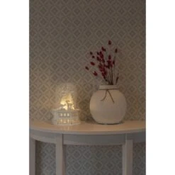 Konstsmide LED Holzsilhouette Rentiere Und Bäume Unter Glaskuppel -Konstsmide Verkäufe 385801 1533 3281210 4