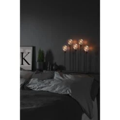 Konstsmide LED Metallleuchter Schwarz Mit Dimmer Und Wechselbaren Leuchtmitteln -Konstsmide Verkäufe 386000 1533 3963710TR 4