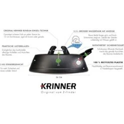 Krinner Christbaumständer Green Line Comfort Grip M Schwarz -Konstsmide Verkäufe 4011972942294 4956 AI 01
