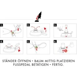 Krinner Christbaumständer Green Line Comfort Grip M Schwarz -Konstsmide Verkäufe 4011972942294 4956 AI 04