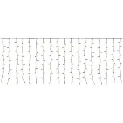 LED-Lichtervorhang 240 LEDs Warmweiß Grünes Kabel 4,9 M -Konstsmide Verkäufe 4048121208543 S02 040220