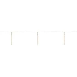 LED-Lichtstäbe 120 LEDs Warmweiß Transparentes Kabel 9,05 M