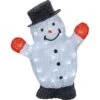 Deko-Figur Schneemann 44 Cm Weiß-Rot-Schwarz -Konstsmide Verkäufe 4048121240895 S01 180319