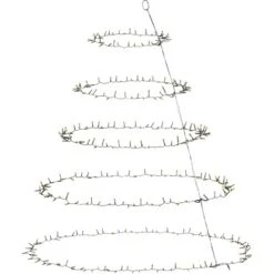 LED-Lichterkette Für Baum 370 Warmweiße LEDs Grünes Kabel 620 Cm