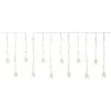LED-Lichtervorhang Schneeflocke 100 LEDs Warmweiß Transparentes Kabel 6,9 M -Konstsmide Verkäufe 4048122180473 S01 040321