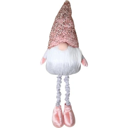 Stoff-Wichtel Stehend Ausziehbar Rosa-Weiß 160 Cm 3 Stoff-Wichtel Stehend Ausziehbar Rosa-Weiß 160 Cm