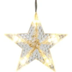 LED-Vorhang Sterne Und Mond 120 LEDs Warmweiß Transparentes Kabel 7 M -Konstsmide Verkäufe 4048122605754 CU02 170221