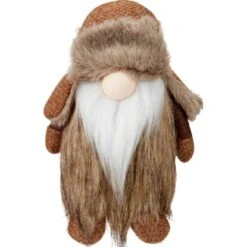 Stoff-Wichtel Mit Langem Bart 25 Cm X 11 Cm X 15 Cm