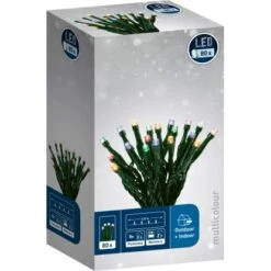LED Lichterkette 80 Bunte LEDs 8 Funktionen Innen Und Außen -Konstsmide Verkäufe 4048124045923 3D01 280918