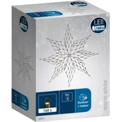 LED Lichternetz Stern 160 Warmweiße LED Innen Und Außen -Konstsmide Verkäufe 4048124053195 3D01 280918
