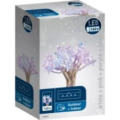 LED Büschellichterkette Mit Sternen 160 Mehrfarbige LEDs Innen Und Außen -Konstsmide Verkäufe 4048124295731 3D01 280918