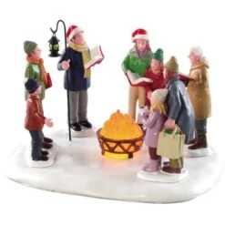 Weihnachtsdekoration Adventslieder Am Feuer