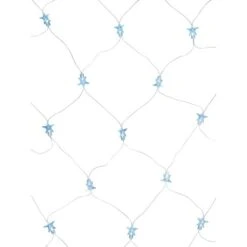 LED-Sternenlichternetz 40 LEDs Kaltweiß 1 M X 1,7 M