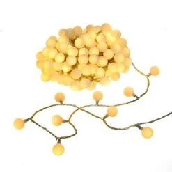 XXL Partylichterkette Mit 180 Leuchtkugeln 17,9 M Weiß