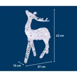 LED-Figur Rentier Acryl 40 LEDs Kaltweiß -Konstsmide Verkäufe 636932 3299 3