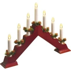 LED-Schwippbogen Holz 7 LEDs Kaltweiß -Konstsmide Verkäufe 650296 3299 3