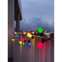 Konstsmide LED-Biergartenkette Für Außen Mit 40 Bunten Birnen -Konstsmide Verkäufe 756953 1533 1