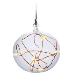 Lumix LED Weihnachtskugel Light Ball M Klar