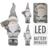 Weihnachtsmann Mit LEDs 70 Cm Groß Silber-Weiß 1 Weihnachtsmann Mit LEDs 70 Cm Groß Silber-Weiß -Konstsmide Verkäufe 777125 1756 01