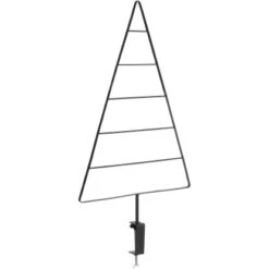 Tischklemme Weihnachtsbaum Schwarz 40 X 85 Cm