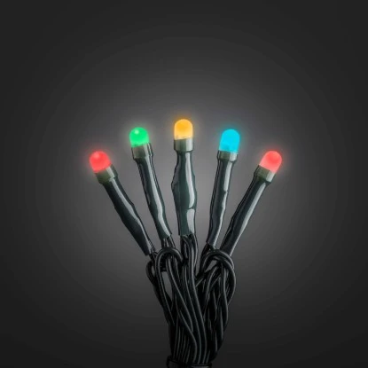 Konstsmide Micro LED Lichterkette Gefrostet 100 Dioden Bunt 4 Konstsmide Micro LED Lichterkette Gefrostet 100 Dioden Bunt – Bild 2