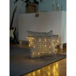 Konstsmide Micro LED Lichterkette 35 Bernsteinfarbene LEDs Transp. Kabel Innen -Konstsmide Verkäufe 823 led microlightkette 3