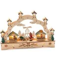 Konstsmide LED-Holzsilhouette 2 Häuser Und Junge 7 Konstsmide LED-Holzsilhouette 2 Häuser Und Junge -Konstsmide Verkäufe 8258816 1533 3