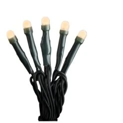 Konstsmide Micro LED-Lichterkette Gefrostet 50 Bersteinfarbene LEDs Innen -Konstsmide Verkäufe 8258907 1533 3