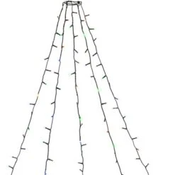 Konstsmide LED-Baummantel Mit Ring Ø 8 Cm 200 Bunte LEDs Innen -Konstsmide Verkäufe 8259251 1533 3