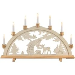 HGD LED-Lichterbogen Wildfütterung 7-flammig Ca. 58 X 4 X 37 Cm