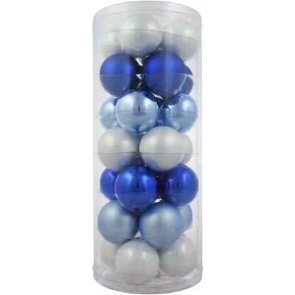 Vitbis Weihnachtskugeln Ø 6 Cm 28 Stück Arctic Mix 3 Vitbis Weihnachtskugeln Ø 6 Cm 28 Stück Arctic Mix