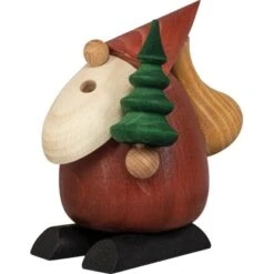 Saico Räucherfigur Weihnachtsmann-Baumlieferservice 110 Mm