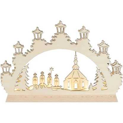 Saico Mini-Lichterbogen Kurrende LED-Stripe 22 Mm X 14 Mm X 30 Mm 3 Saico Mini-Lichterbogen Kurrende LED-Stripe 22 Mm X 14 Mm X 30 Mm