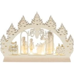 Saico Mini-Lichterbogen Weihnachtsmann LED-Stripe Und Timerfunktion 22 Mm X 14 M