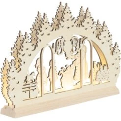 Saico Mini-Lichterbogen Weihnachtsmann LED-Stripe Und Timerfunktion 22 Mm X 14 M -Konstsmide Verkäufe 827821 2668 3