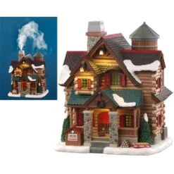 Weihnachtsdekoration Kastanienhaus Mit Adapter