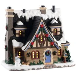 Weihnachtsdekoration Haus Bristol Estate