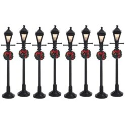 Weihnachtsdekoration Gaslaternen 8er-Set